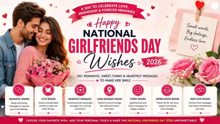 National Girlfriends Day Wishes