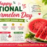 National Watermelon Day Wishes
