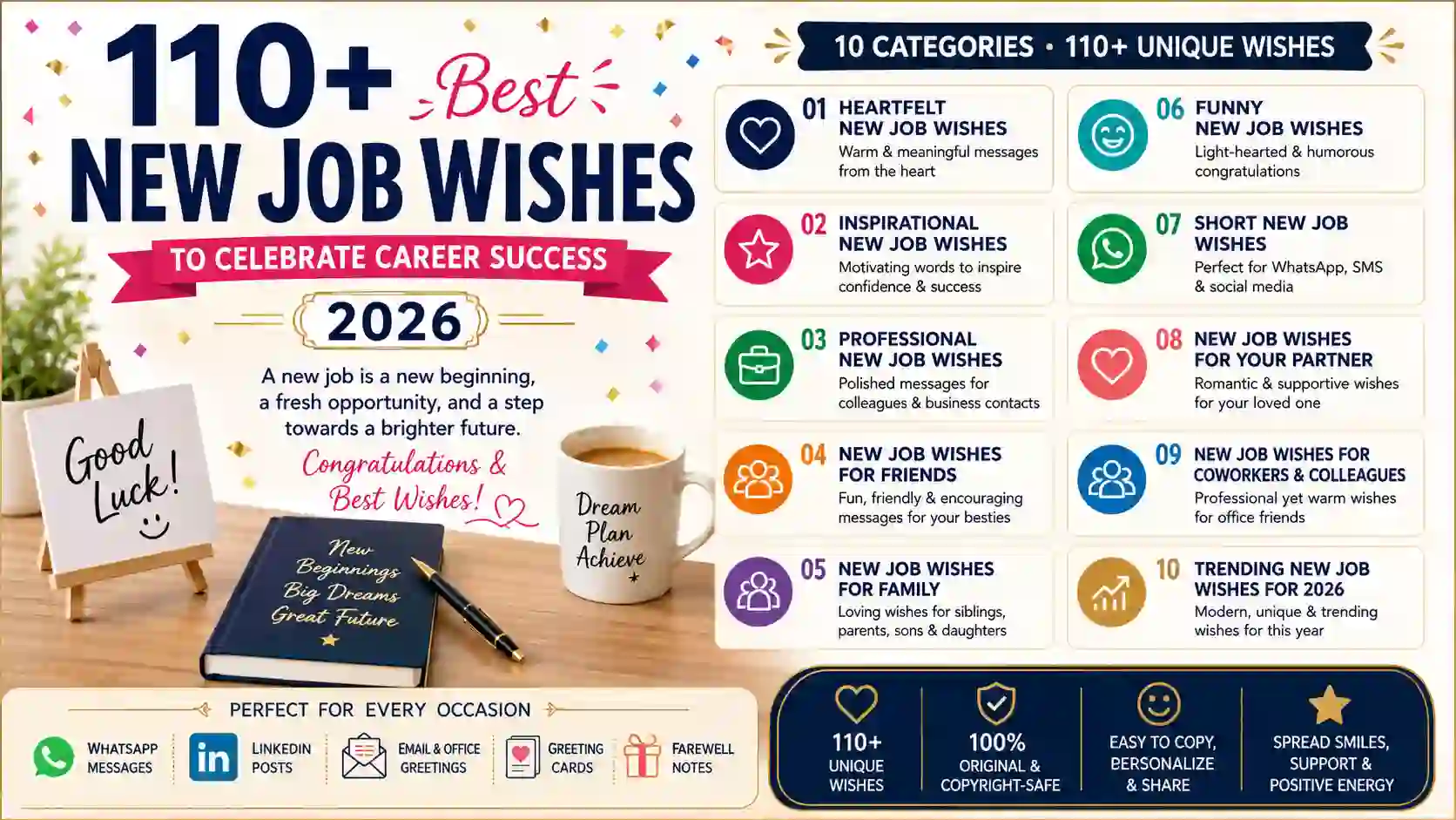 New Job Wishes