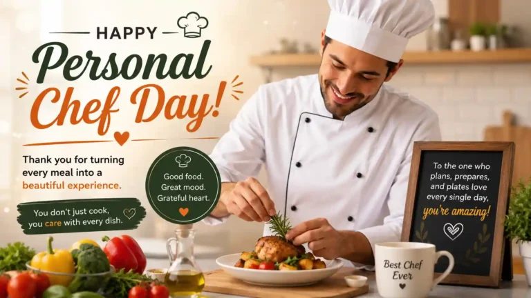 Personal Chef Day Wishes