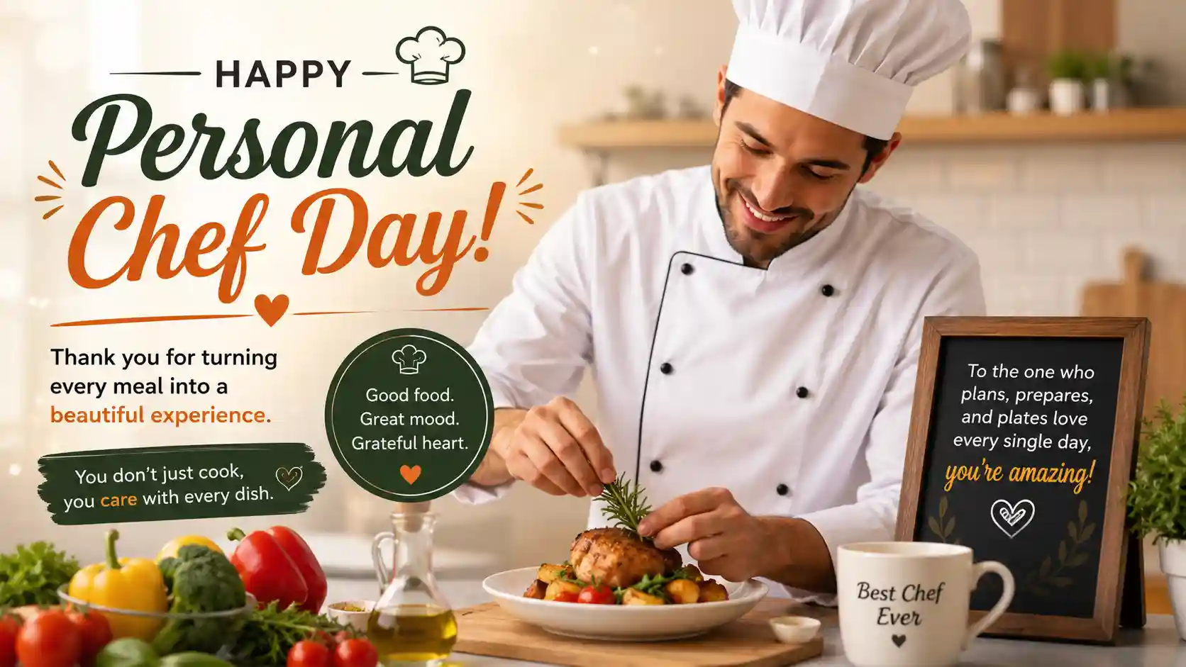 Personal Chef Day Wishes
