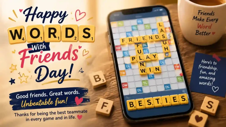 Words With Friends Day Wishes