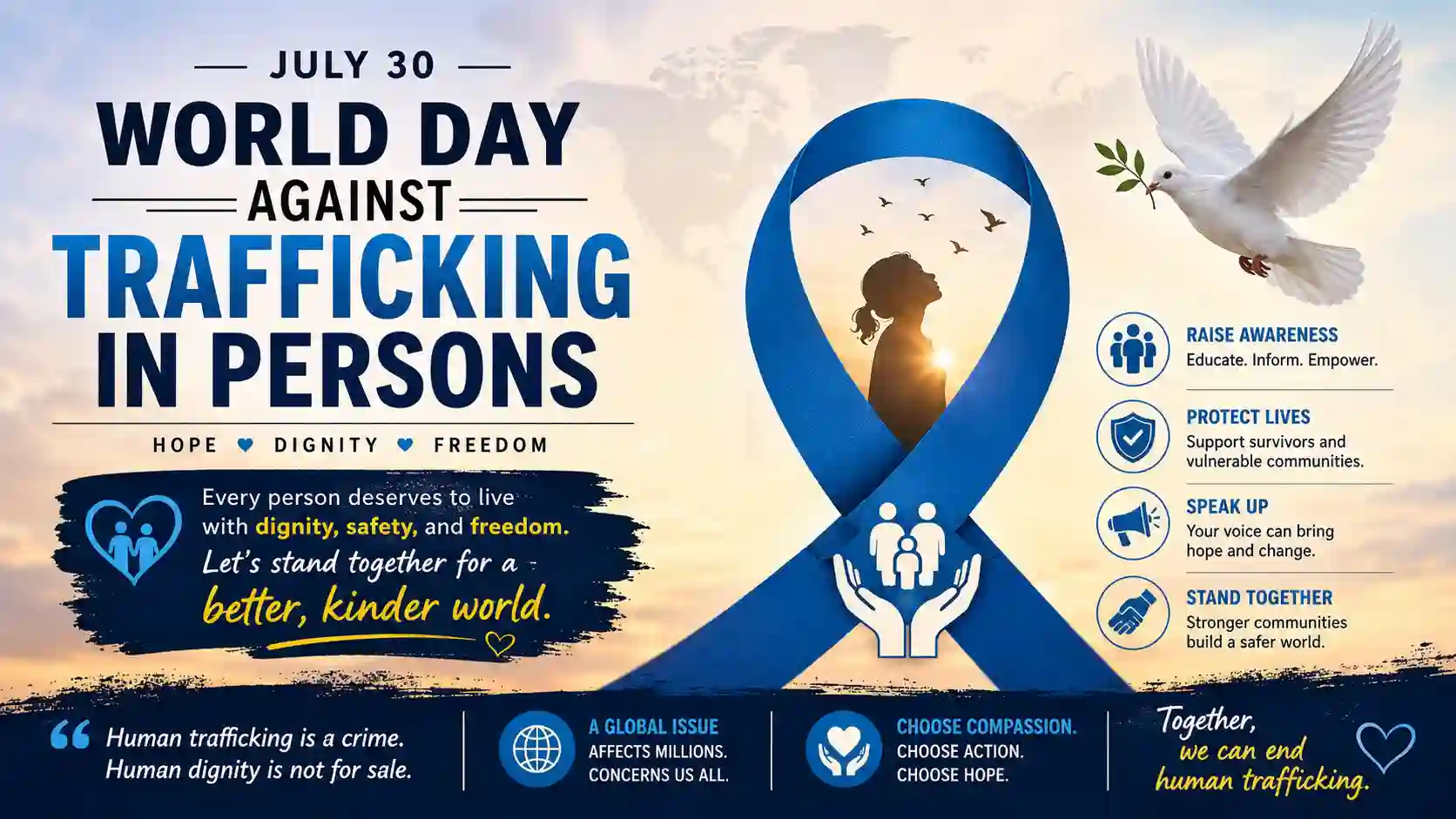 World Day Against Trafficking in Persons Wishes