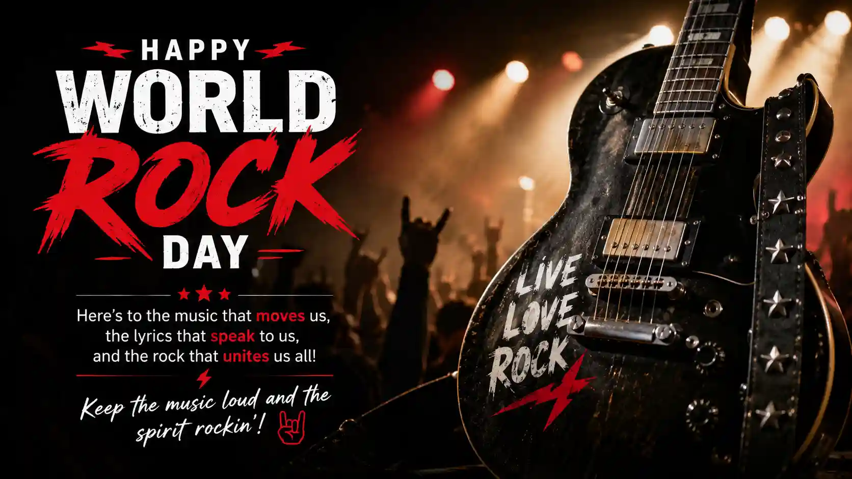 World Rock Day Wishes