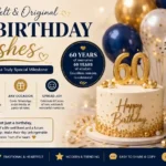 60th birthday wishes