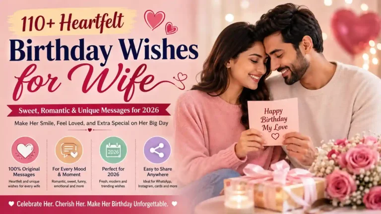 Birthday wishes for wife