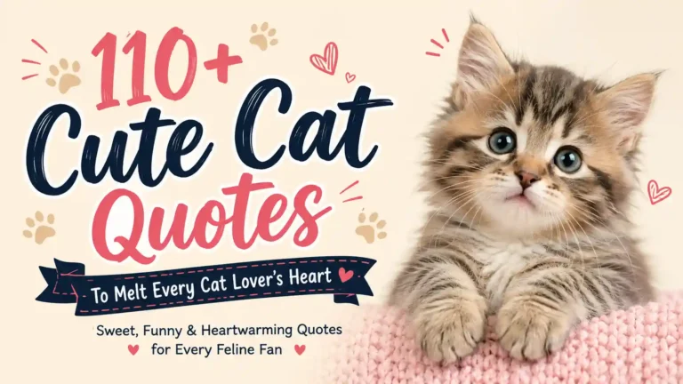 Cute Cat Quotes