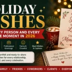 Holiday wishes