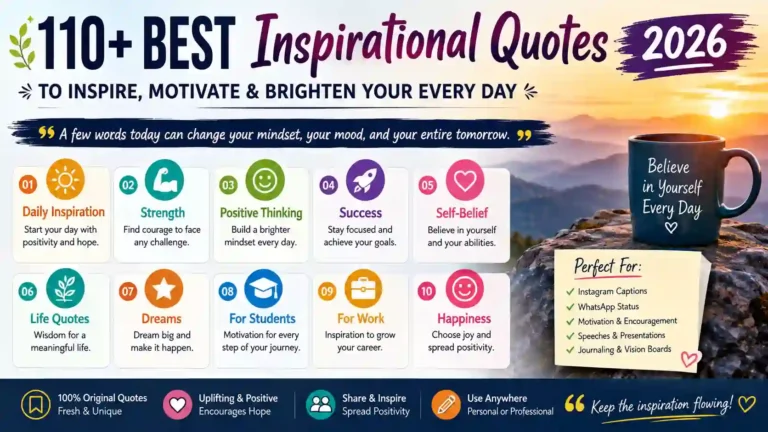 Inspirational Quotes