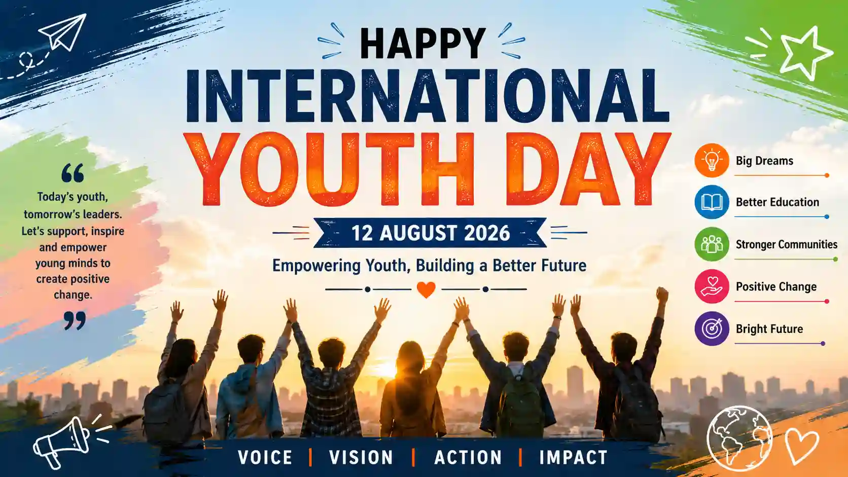 International Youth Day Wishes