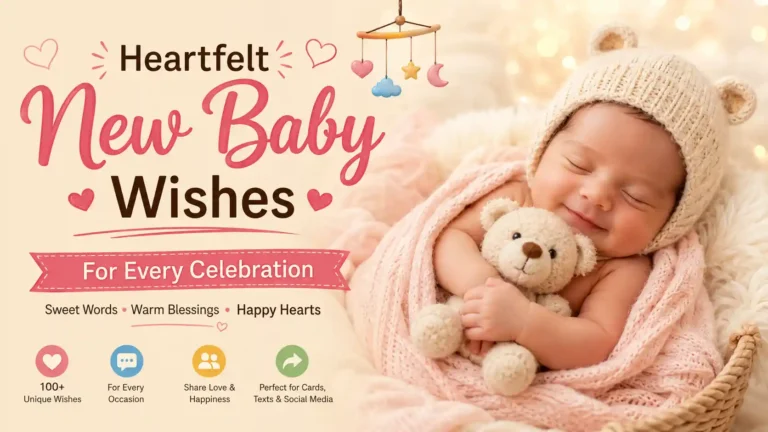 New baby wishes