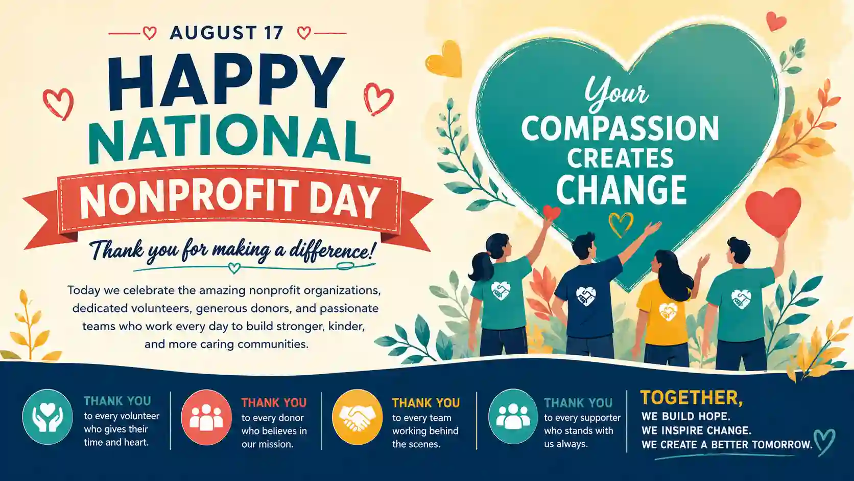Nonprofit Day Wishes