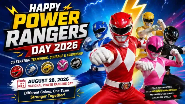 Power Rangers Day Wishes