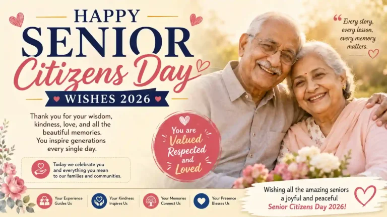 Senior Citizens Day Wishes