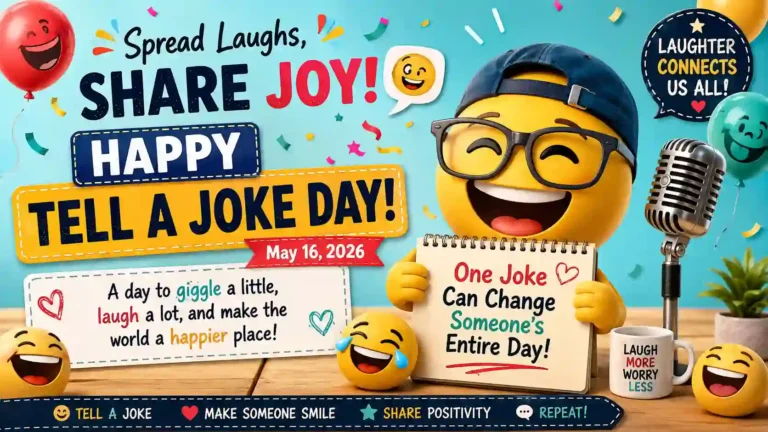 Tell a Joke Day Wishes