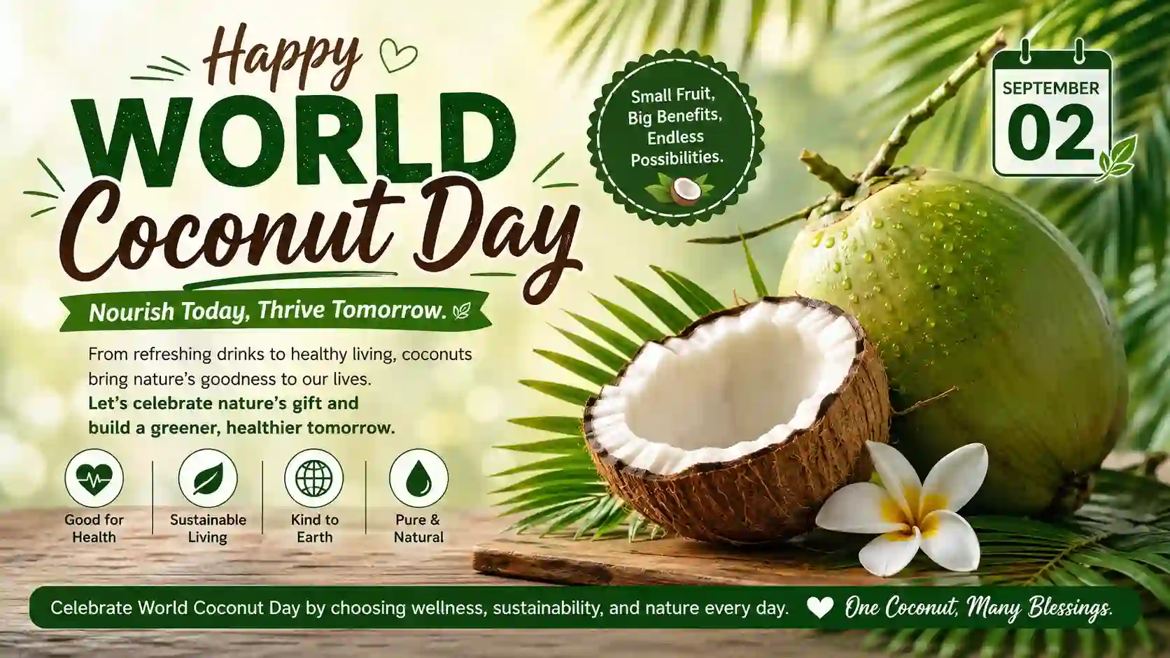 World Coconut Day Wishes