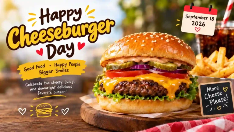 Cheeseburger Day Wishes