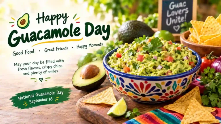 Guacamole Day Wishes