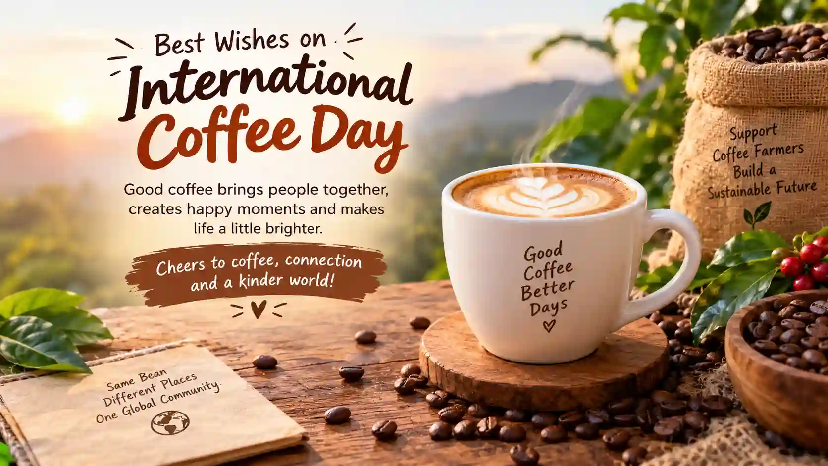 International Coffee Day Wishes