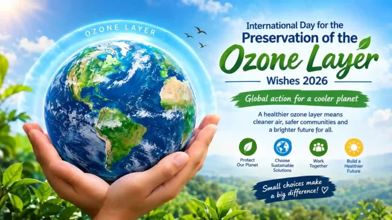 International Day for the Preservation of the Ozone Layer Wishes