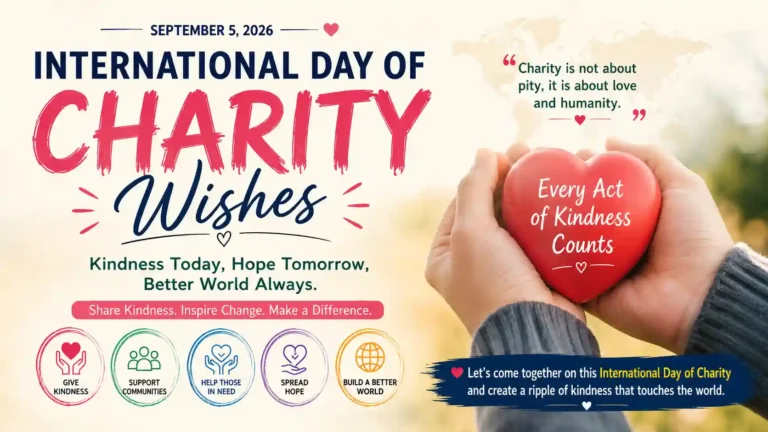 International Day of Charity Wishes