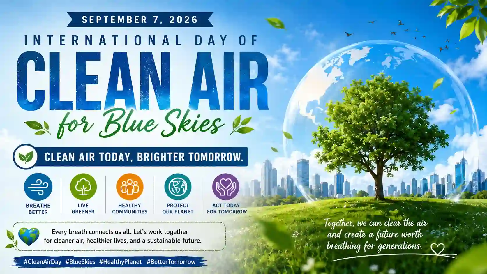 International Day of Clean Air Wishes