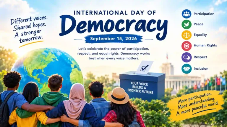 International Day of Democracy Wishes