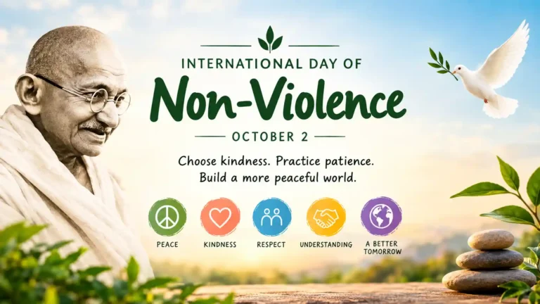 International Day of Non-Violence Wishes