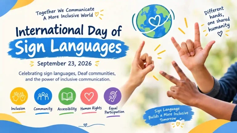 International Day of Sign Languages Wishes