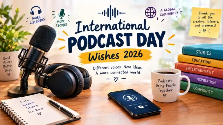 International Podcast Day Wishes