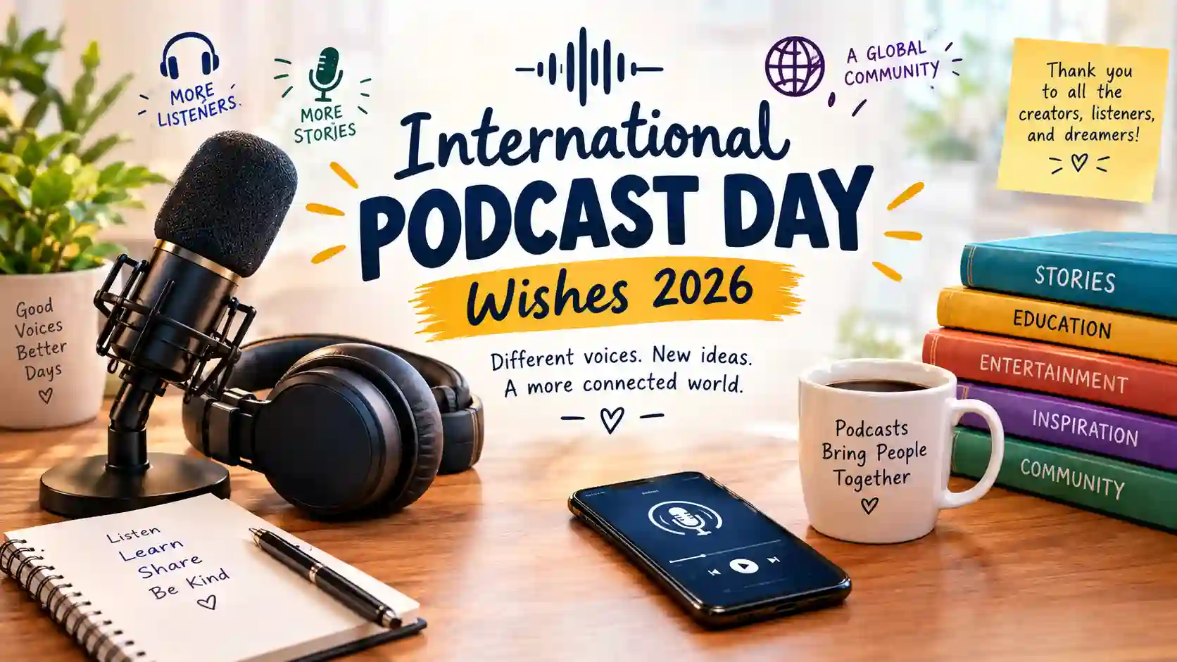 International Podcast Day Wishes