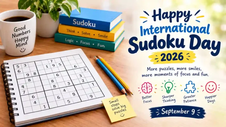 International Sudoku Day Wishes