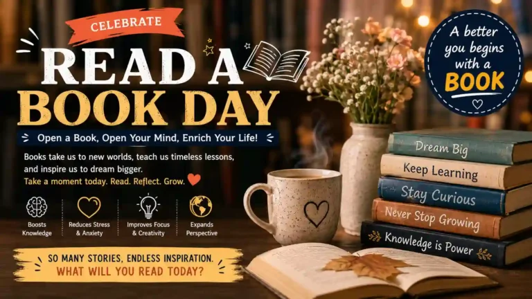 Read a Book Day Wishes