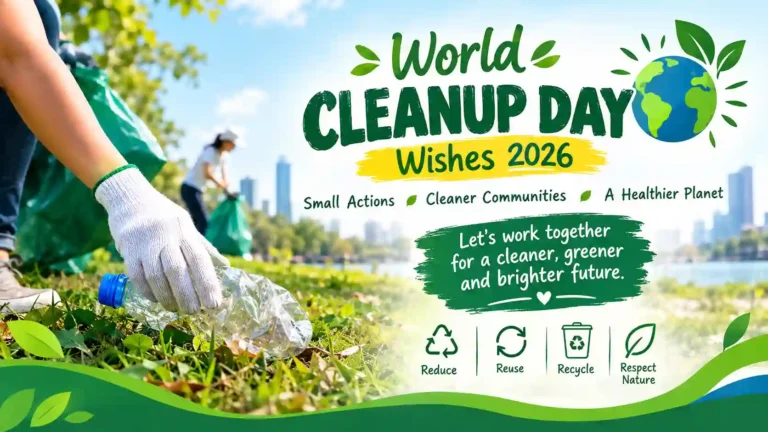 World Cleanup Day Wishes