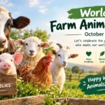 World Farm Animals Day Wishes