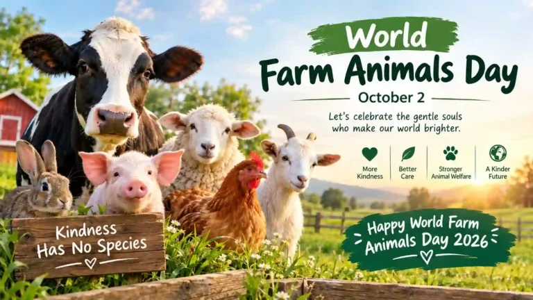 World Farm Animals Day Wishes