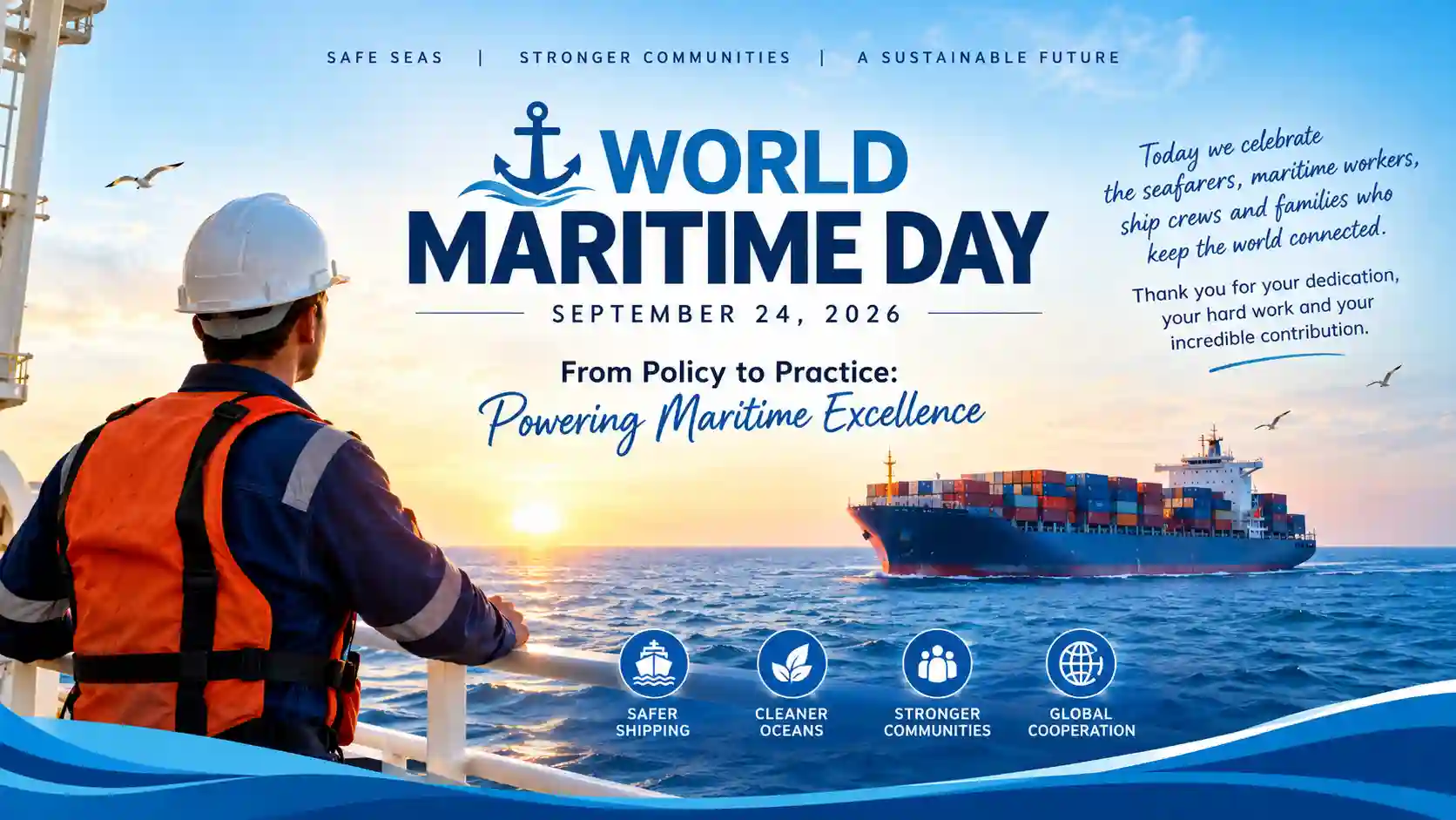 World Maritime Day Wishes