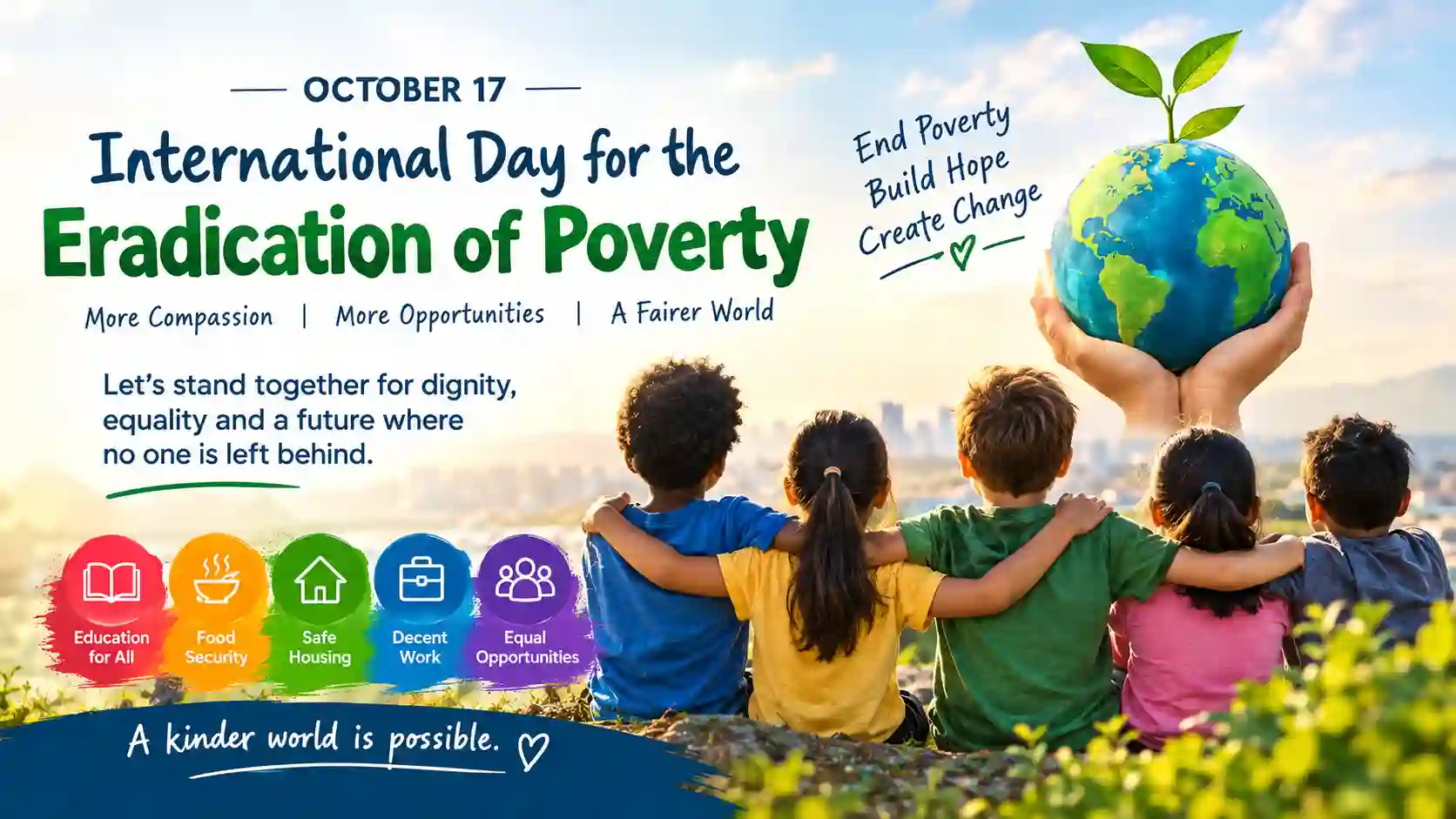 International Day for the Eradication of Poverty Wishes