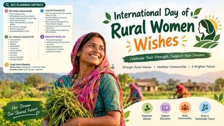 International Day of Rural Women Wishes