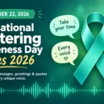 International Stuttering Awareness Day Wishes