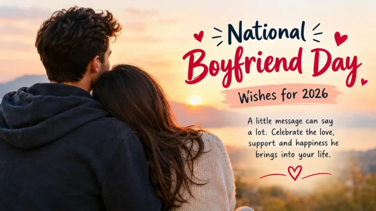 National Boyfriend Day Wishes