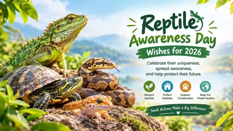 Reptile Awareness Day Wishes