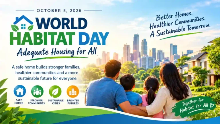World Habitat Day Wishes