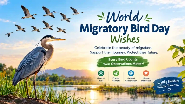World Migratory Bird Day Wishes