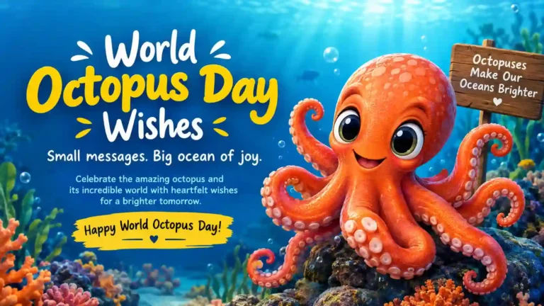 World Octopus Day Wishes
