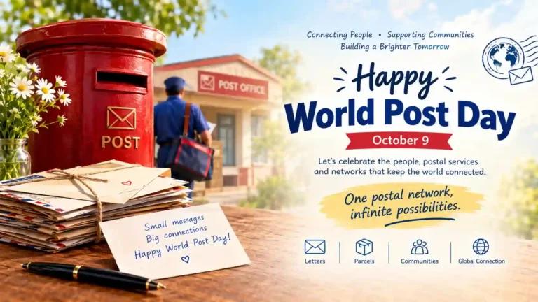 World Post Day Wishes